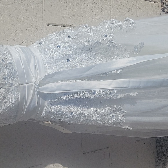 TEA Lenght Wedding Dress - Picture 11 of 13